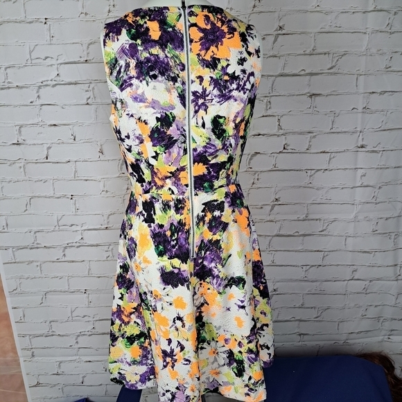 Anthropologie Maeve Pebble Flower Dress - Picture 7 of 13